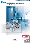 Precision Ball & Roller Bearings for Machine Tools